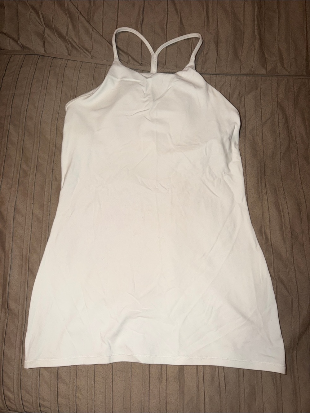 lululemon athletica White Strappy Tank Top